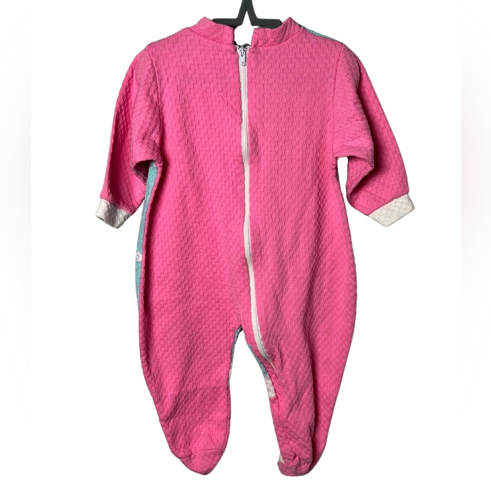 Vintage Disney Daisy Duck One Piece Footies Romper Baby - Picture 2 of 5